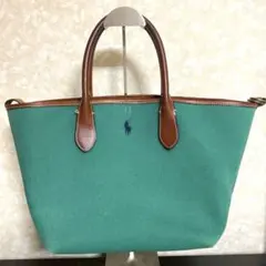 ポロラルフローレン　トートバッグ　キャンバス　2WAY