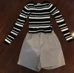 キュロットスカート　セットアップ