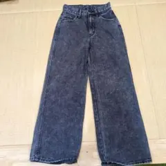 WEGO ケミカルウォッシュ デニムパンツ レディースのサムネイル