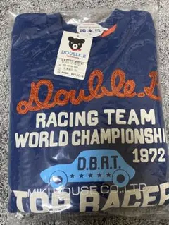 【ミキハウス】ダブルビー トレーナー新品未使用 130 スウェット パーカー