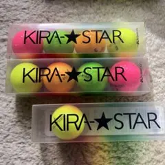 KIRASTAR カラフルゴルフボール 9個　未使用品