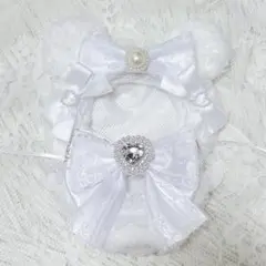 ぬい服 着ぐるみ ちびぐるみ 11cm くま 白 ホワイト