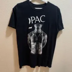 2PAC ブラック HIPHOP RAP Tシャツ グラフィック