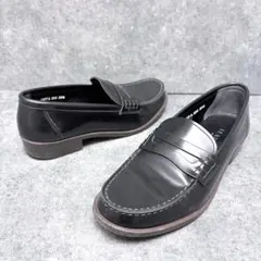 美品✨HARUTA ローファー 24.5EE ブラック　通学