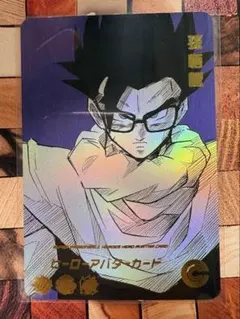 ドラゴンボール 孫悟飯 ヒーローアバターカード