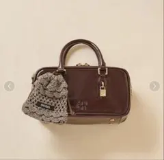 SNIDEL ミニボストン ダークブラウン スナイデル バッグ