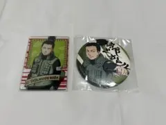 NARUTO シカマル ステータスカード 缶バッジ