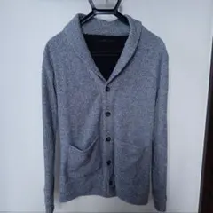 SLICK グレー ニットジャケット Sサイズのサムネイル
