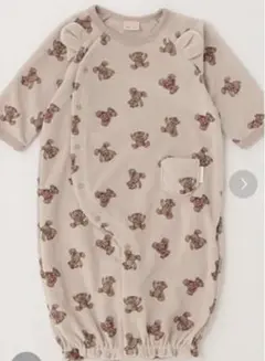 新品未使用 プティマイン　ロンパース くま ツーウェイオール