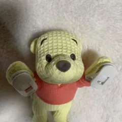 くまのプーさん ぬいぐるみクリップ　肩のせ　ディズニーランド