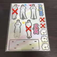 M!LK LOVE ENG!NE 集合アクリルスタンドB