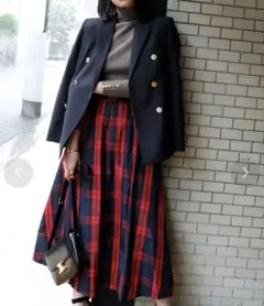 未使用ELFRANKエルフランク ダブルテーラードジャケット黒　金ボタン (L)