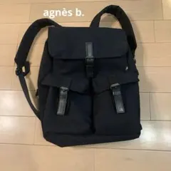 agnès b. VOYAGEアニエスベー ボヤージュ フラップ付きバックパック