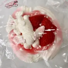 kikisquishy うさぎ ぐるぐるパン XL 純泥 ぼやぼや袋 ピンク