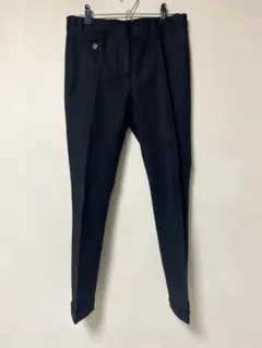 ZARA ブラック　スリムフィット パンツ 36 1628/024/800