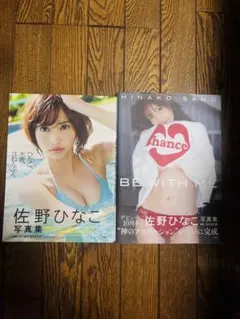 佐野ひなこ写真集 2冊セット 直筆サイン入り