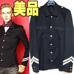 定価11万☆新品】タキシードクロス スペンサー ジャケット 黒