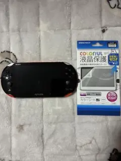 PS Vita PCH-2000 ブラック レッド 本体 SONY 動作確認済み