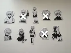 ハンターハンターステッカー　キルア•ゾルディック