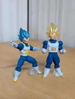 ドラゴンボール HG ベジータ フィギュア 2体セットのサムネイル