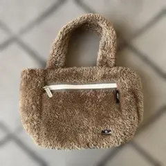 New Balance ボアトートバッグ ベージュ