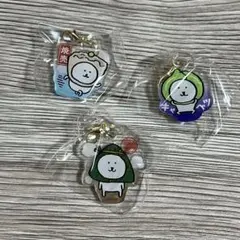 ナガノキャラクターズ 食べものなアクリルチャーム3個セットのサムネイル