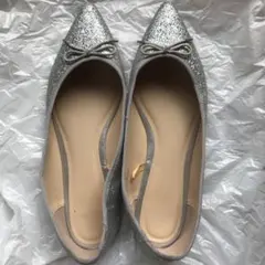 【大幅値下げ！】[レア]GU シルバー グリッター フラ