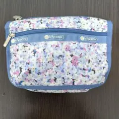 LeSportsac 花柄ポーチ 中型