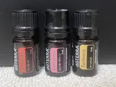 doTERRA オイル5ml３本　オンガード　ターメリック　ウィンターグリーンのサムネイル