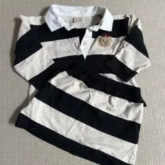 プティマイン　セットアップ　トレーナー　スカート 80センチ