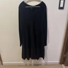 COS ニットワンピース ブラック
