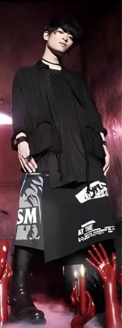 facetasm デニムショートパンツ 山中拓也着用