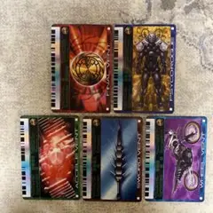 仮面ライダー龍騎　アドベントカード　オルタナティブ　劇中サイズ5枚セット