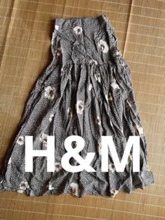h&m レオパードスカート