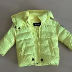 ベビー&キッズ　ディーゼル イエロー ダウンジャケット