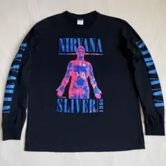 NIRVANA SLIVER 長袖Tシャツ ロンT XL