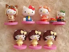 【匿名配送】ハローキティ　チョコエッグ　まとめ売り　7点セット