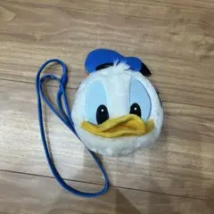 ドナルドダック 丸型ポーチ