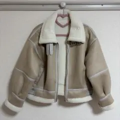 【12/2まで値下げ中】dazzlin ボアコンパクトショートブルゾン