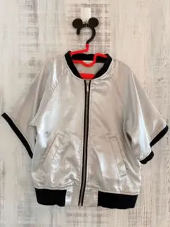 Branshesサテンライトグレージャケット120