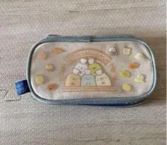 すみっコぐらし すみっコパンきょうしつ ツインファスナー ペンポーチ　筆箱