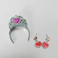 リカちゃん　ティアラとイヤリングセット