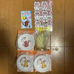 スシロー まめ皿 貯金箱 きんちゃく だっこずしめじるしチャーム いくらパンダ