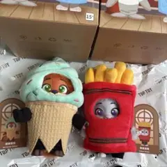TOPTOY ディズニー ズートピア2ソフトクリームニック ポテトジュディ