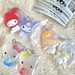 サンリオキャラクターズ なかよしドロップチャーム　3個セット