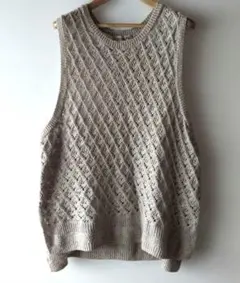 サマンサモスモスコットンニットベスト