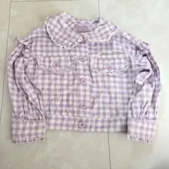 美品☆Mezzo Piano チェック柄ジャケット