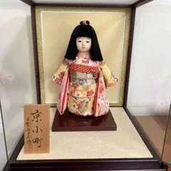 市松人形　寿翁作 市松人形 寿翁作 12号 綸子友禅 本袖仕立 日本人形 - メルカリ