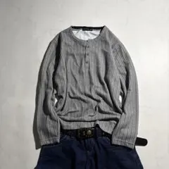archive henley neck long sleeve cutsew r - メルカリ