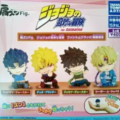 全4種　肩ズンFig　ジョジョの奇妙な冒険　ファントムブラッド　戦闘潮流